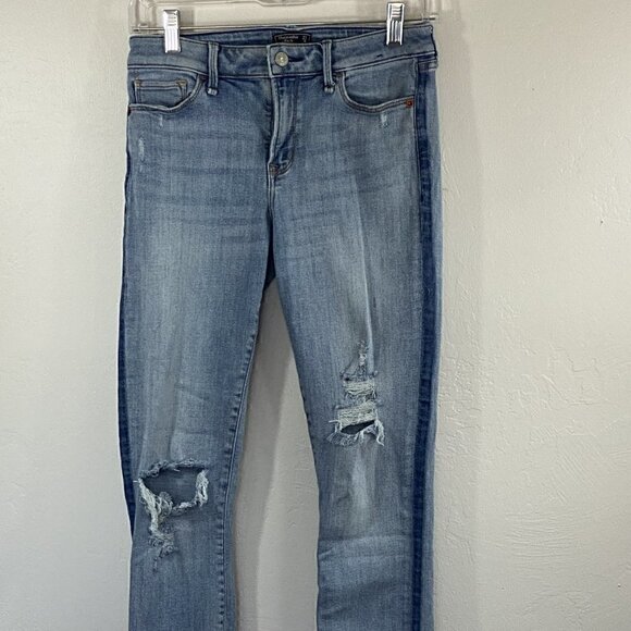 #34 Abercrombie & Fitch Harper Low Rise Ankle - Picture 1 of 8